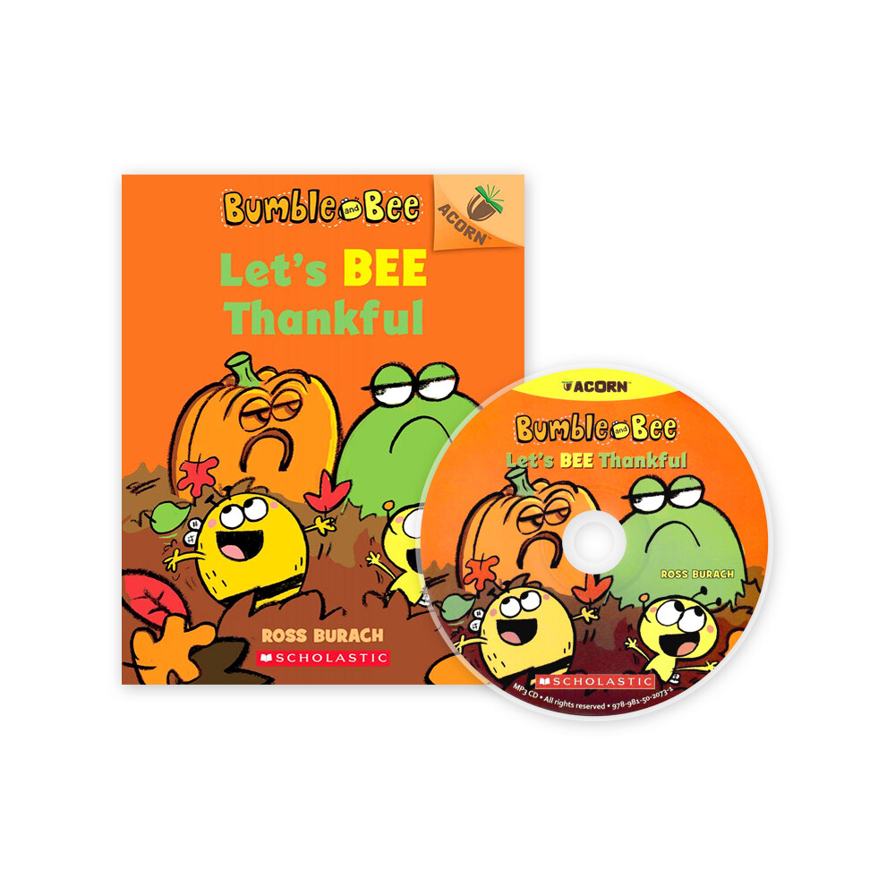 Bumble and Bee #3: Lets Bee Thankful (Paperback + CD + StoryPlus QR)