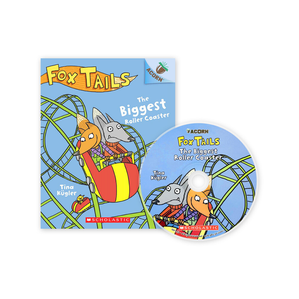 Fox Tails #2: The Biggest Roller Coaster (Paperback + CD + StoryPlus QR)