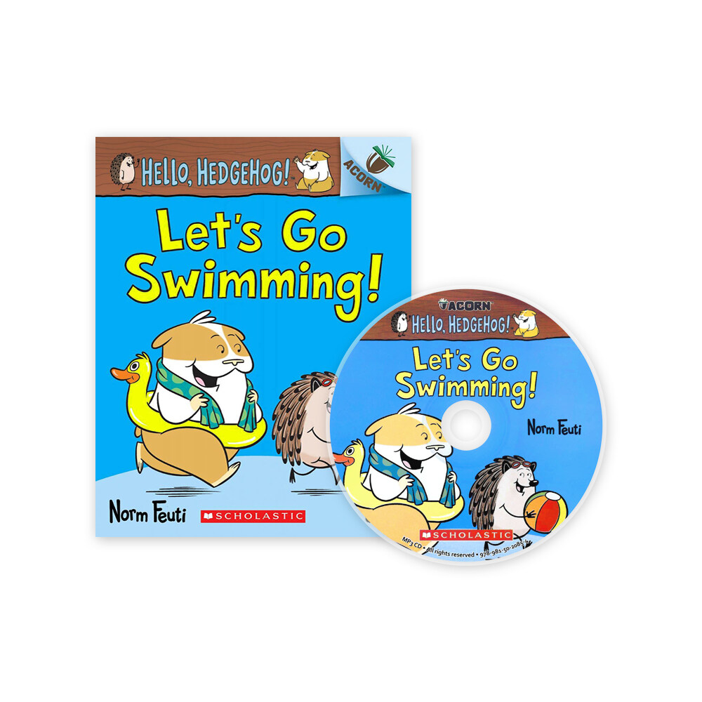 Hello, Hedgehog! #4: Lets Go Swimming! (Paperback + CD + StoryPlus)