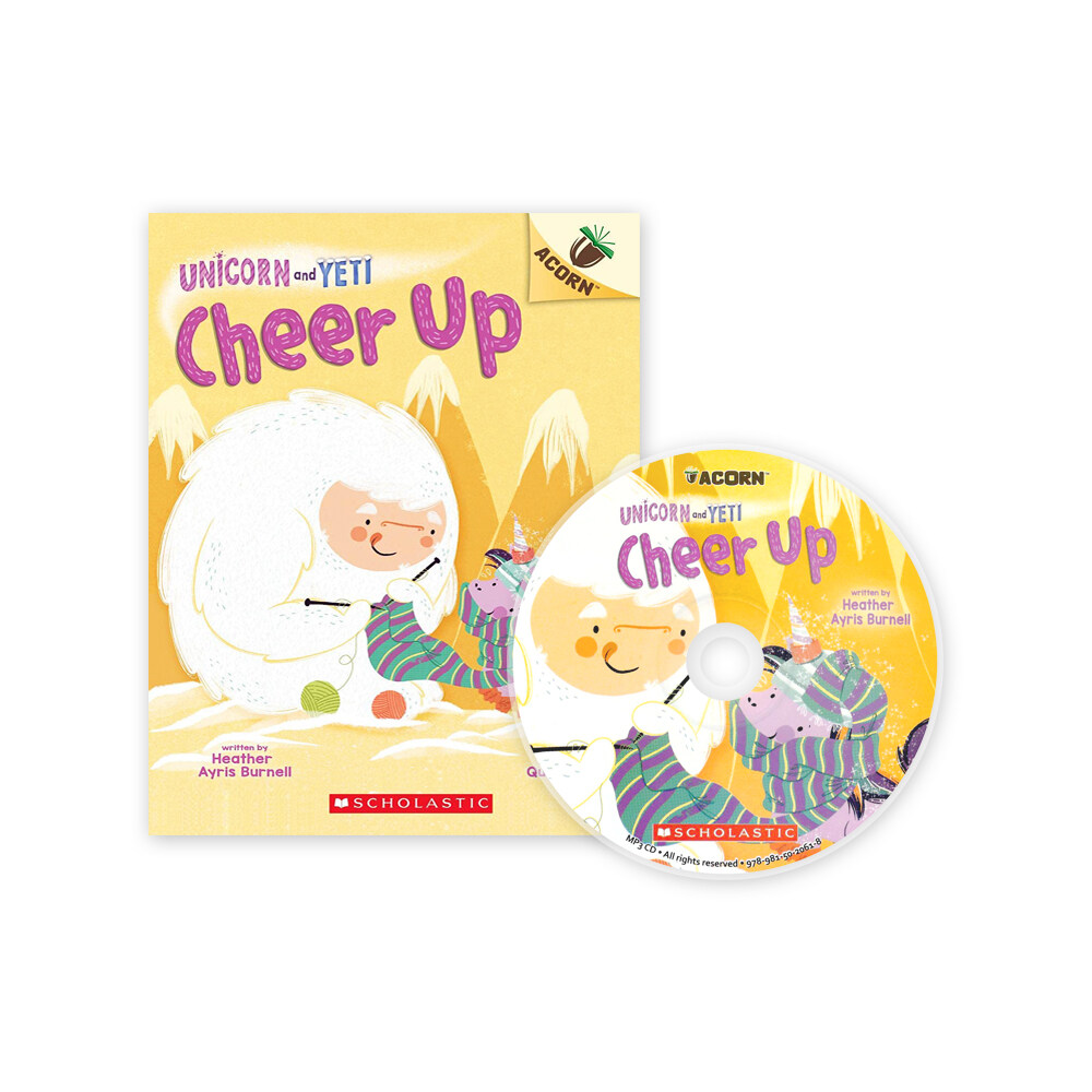 Unicorn and Yeti #4: Cheer Up (Paperback + CD + StoryPlus)