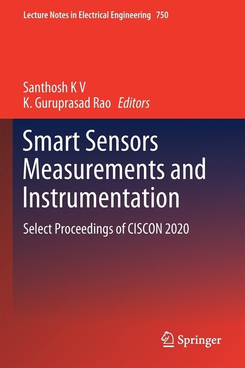 Smart Sensors Measurements and Instrumentation: Select Proceedings of CISCON 2020 (Paperback)