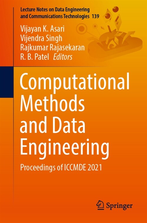 Computational Methods and Data Engineering: Proceedings of Iccmde 2021 (Paperback, 2023)