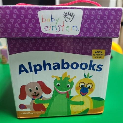 [중고] Baby Einstein Alphabooks (Board Books)
