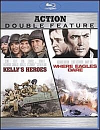 [수입] Kellys Heroes / Where Eagles Dare (켈리의 영웅들/독수리요새) (Action Double Feature) (한글무자막)(Blu-ray)