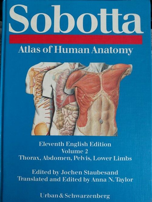 [중고] Sobotta Atlas of Human Anatomy: Head, Neck, Upper Limbs, Skin (Hardcover, 11 Sub)