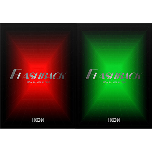 [중고] [세트] 아이콘 - 미니 4집 FLASH BACK (PHOTOBOOK ver.) [Red+Green ver.]