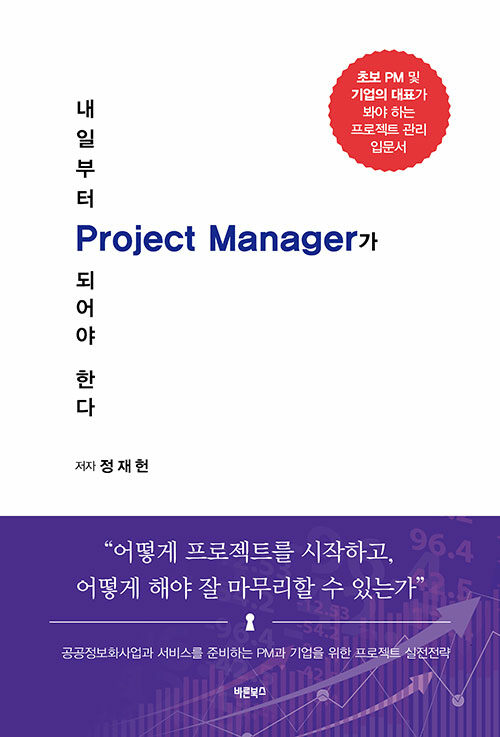 내일부터 project manager가 되어야 한다 : 초보 PM 및 기업의 대표가 봐야 하는 프로젝트 관리 입문서