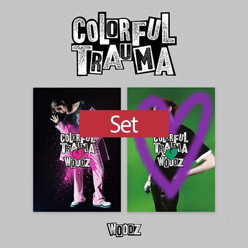 [SET] 우즈 - 미니 4집 COLORFUL TRAUMA [COLORFUL+TRAUMA Ver.]