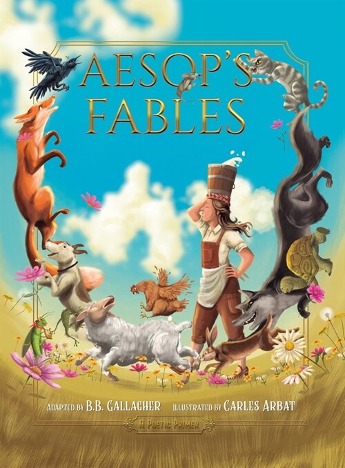 Aesops Fables: A Poetic Primer (Hardcover)