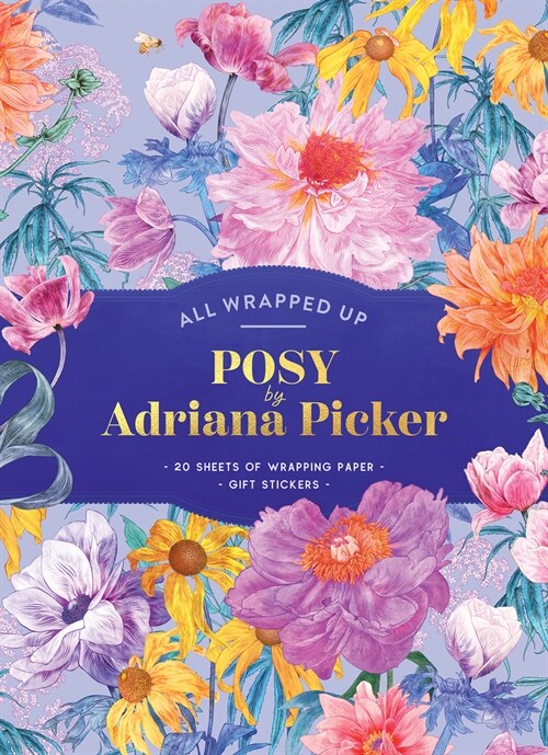 Posy by Adriana Picker: A Wrapping Paper Book (Paperback)