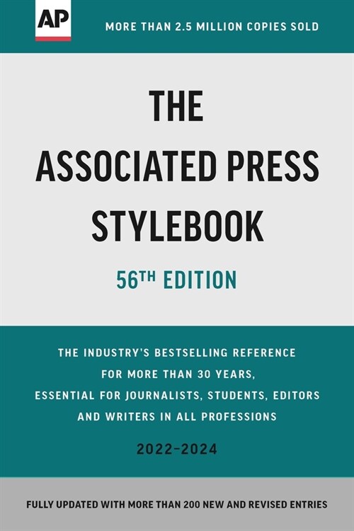 The Associated Press Stylebook: 2022-2024 (Paperback)