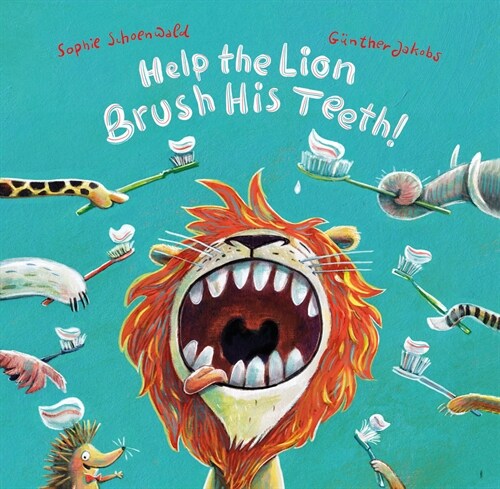 Help the Lion Brush His Teeth (Hardcover)