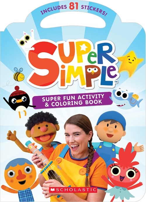 Super Fun Activity and Coloring Book (Super Simple Activity Books) (Paperback)