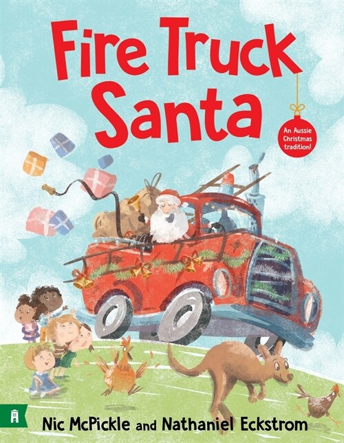 Fire Truck Santa (Hardcover)