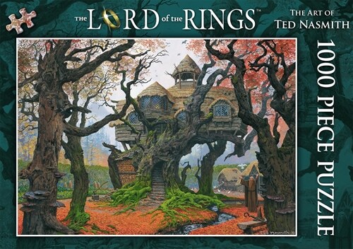 The Lord of the Rings 1000 Piece Jigsaw Puzzle: The Art of Ted Nasmith: Rhosgabel (Board Games)