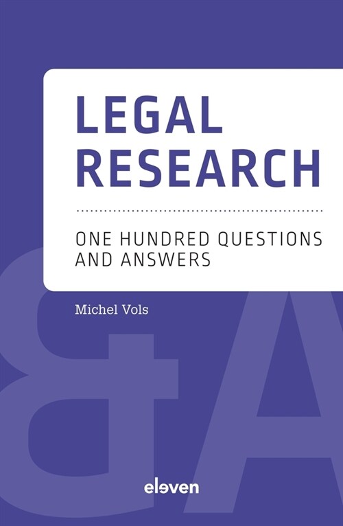 Legal Research: One Hundred Questions and Answers (Paperback)