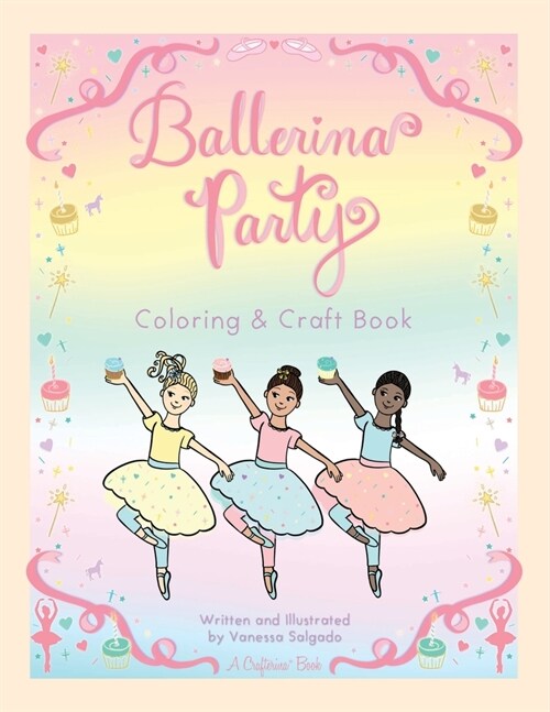 Ballerina Party Coloring & Craft Book (Paperback)