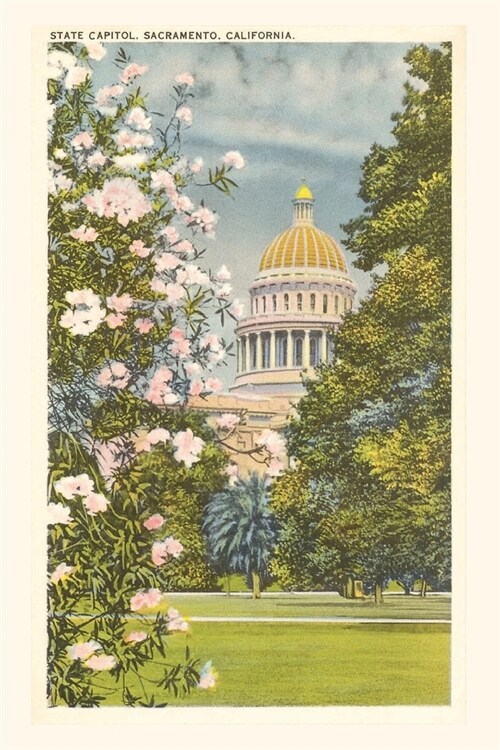 The Vintage Journal State Capitol, Sacramento (Paperback)