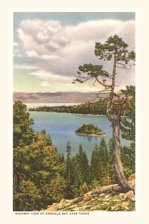 The Vintage Journal Emerald Bay, Lake Tahoe (Paperback)