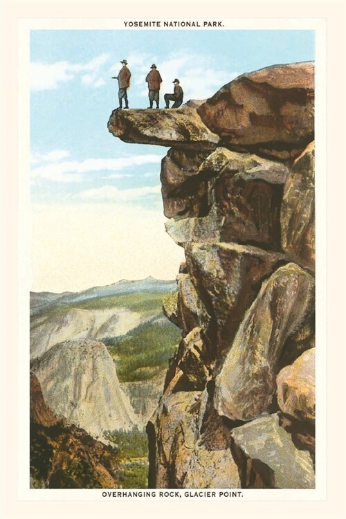 The Vintage Journal Overhanging Rock, Yosemite, California (Paperback)