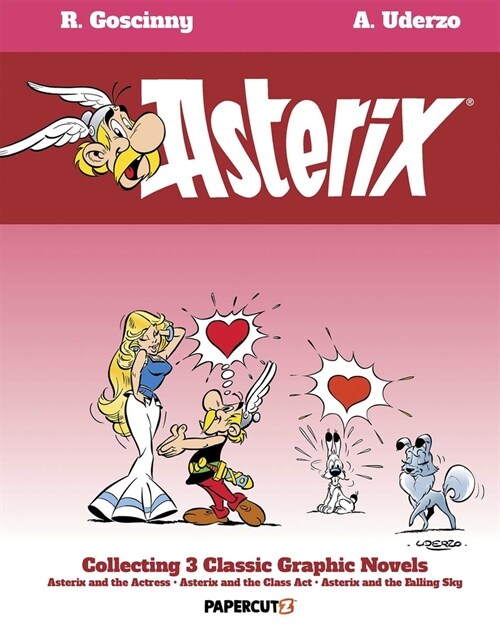 Asterix Omnibus Vol. 11: Collecting Asterix and the Actress, Asterix and the Class Act, and Asterix and the Falling Sky (Hardcover)