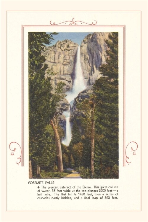 The Vintage Journal Yosemite Falls (Paperback)