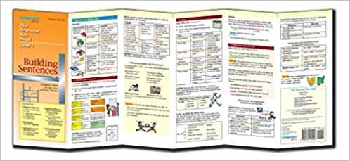 Building Sentences: The Grammar You Need, Level 1 (Folded)