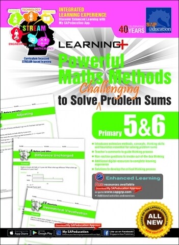 LEARNING+ Powerful Maths Methods to Solve Challenging Problem Sums Primary 5&6