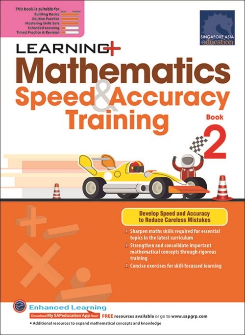 LEARNING+ Mathematics Speed & Accuracy Training Book 2