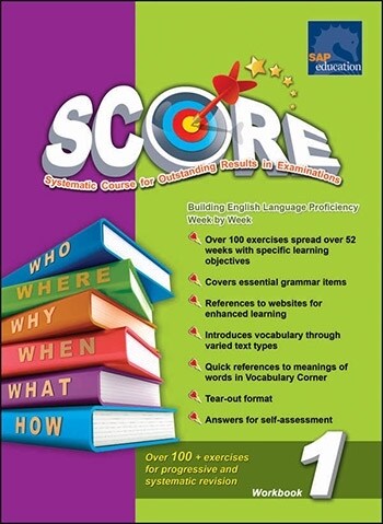 SCORE (Systematic Course for Outstanding Results in Examinations) English Workbook 1