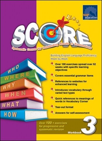 SCORE (Systematic Course for Outstanding Results in Examinations) English Workbook 3