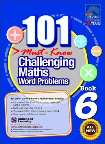 101 Must-Know Challenging Maths Word Problems Book 6