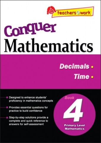 Conquer Mathematics Decimals . Time Workbook 4