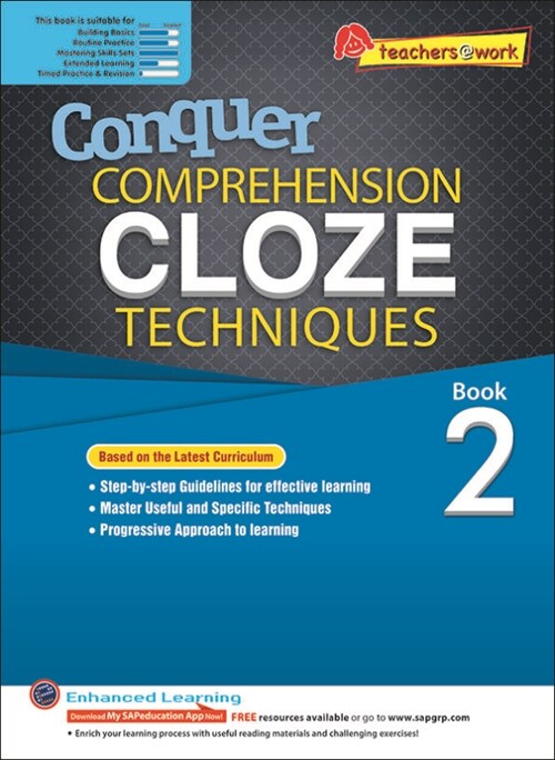 Conquer COMPREHENSION CLOZE TECHNIQUES Book 2