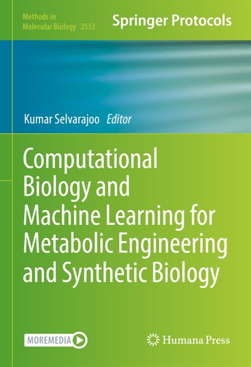 Computational Biology and Machine Learning for Metabolic Engineering and Synthetic Biology (Hardcover)