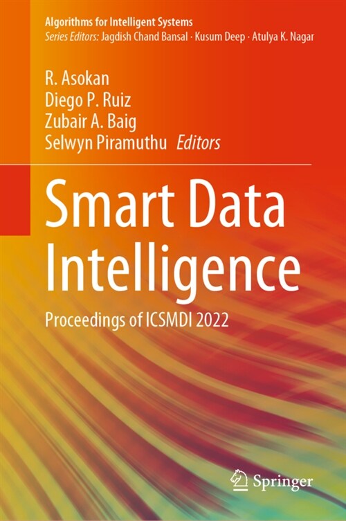 Smart Data Intelligence: Proceedings of Icsmdi 2022 (Hardcover, 2022)