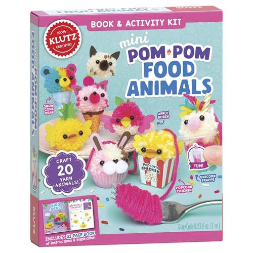 Mini Pom-POM Food Animals (Other)
