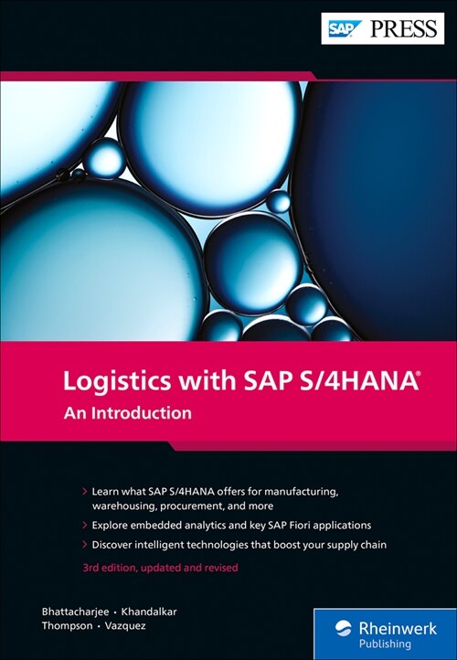 Logistics with SAP S/4hana: An Introduction (Hardcover, 3, Enlarged)