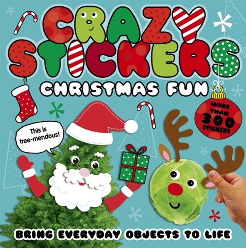Crazy Stickers: Christmas Fun (Paperback)