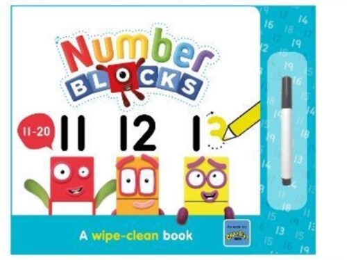 Numberblocks 11-20: A Wipe-Clean Book (Board Book)