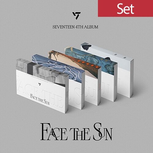[중고] [SET] 세븐틴 - 4집 Face the Sun [5종 세트]