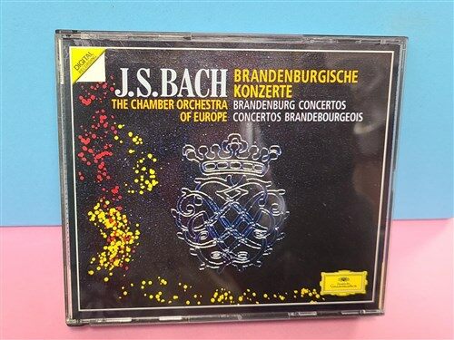 [중고] J.S.BACH: BRANDENBURGISCHE KONZERTE / THE CHAMBER ORCHESTRA OF EUROPE (2CD) US반 