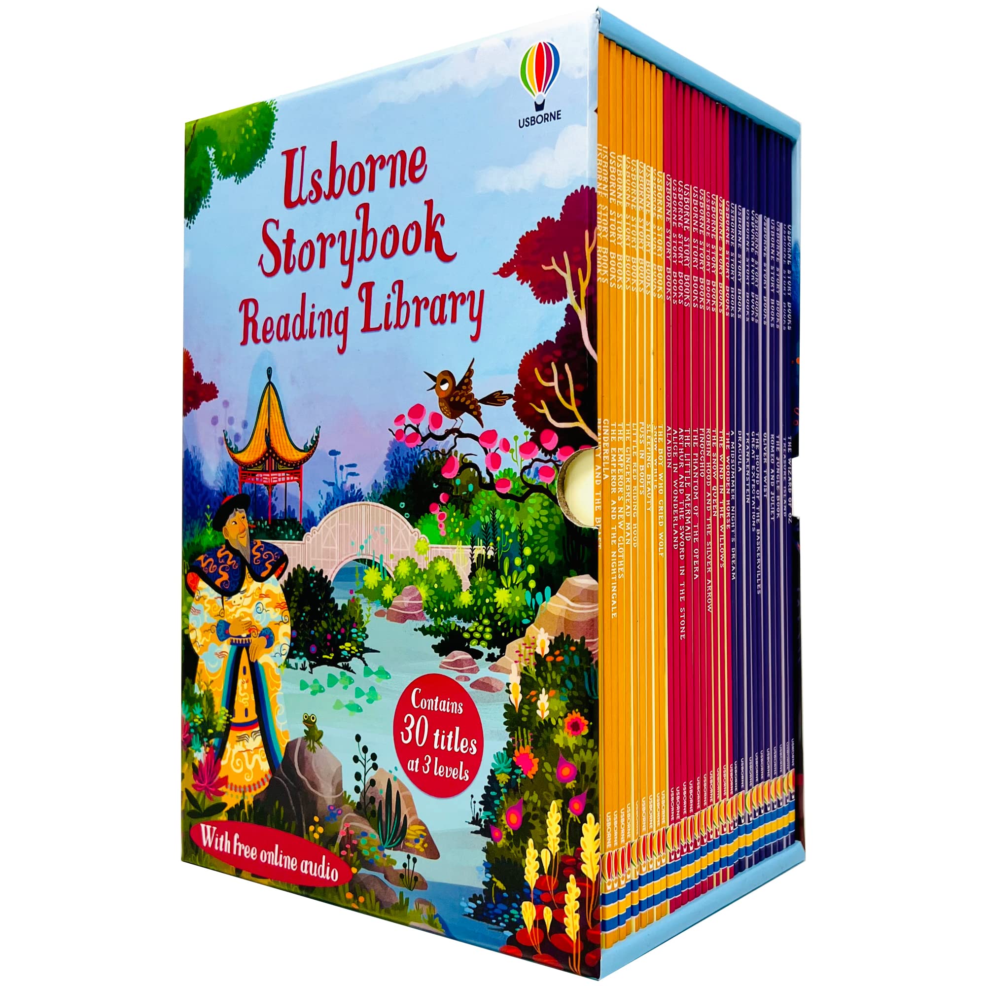 Usborne Storybook Reading Library 30 Books Collection Boxed Set With Free Online Audio (Paperback 30권)