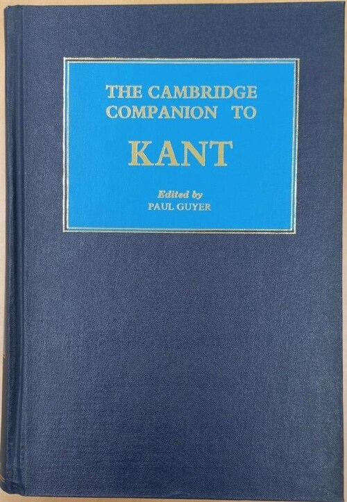[중고] The Cambridge Companion to Kant (Hardcover)