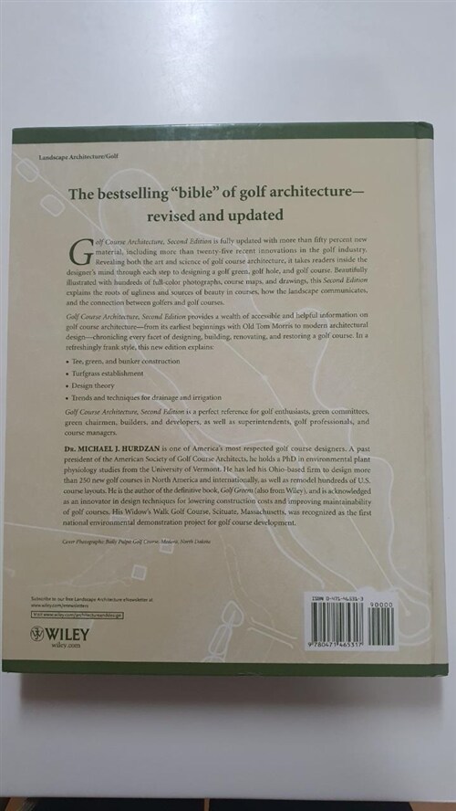 [중고] Golf Course Architecture: Evolutions in Design, Construction, and Restoration Technology (Hardcover, 2, Revised)