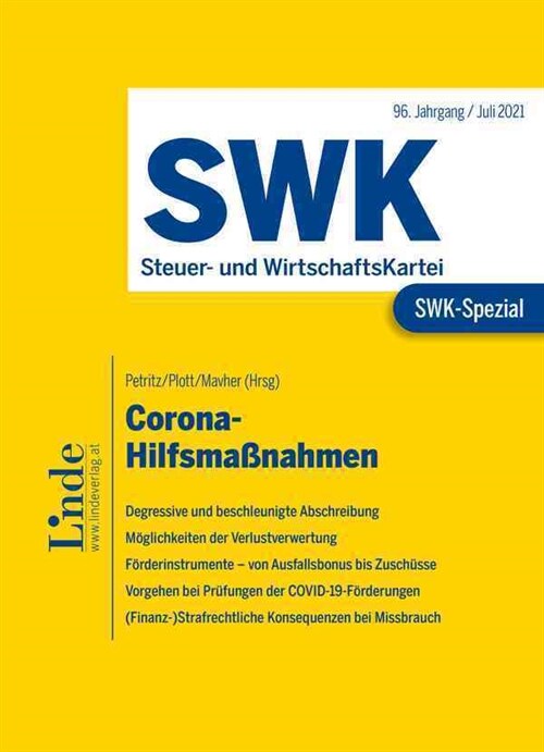 SWK-Spezial Corona-Hilfsmaßnahmen (Paperback)