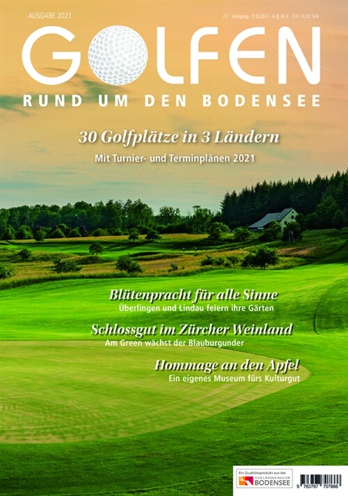 Golfen rund um den Bodensee 2021 (Pamphlet)