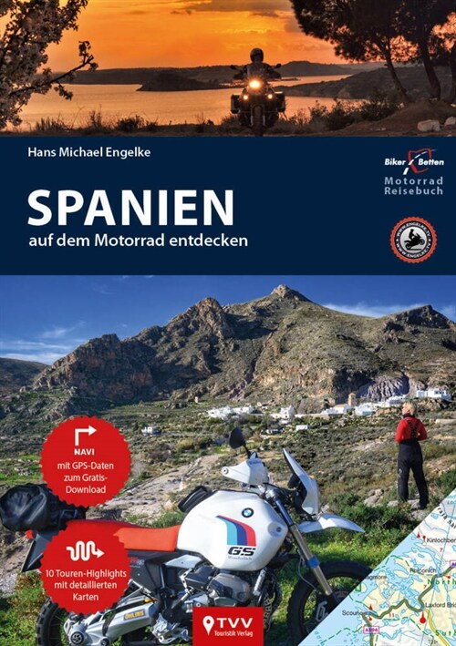 Motorrad Reisefuhrer Spanien (Paperback)