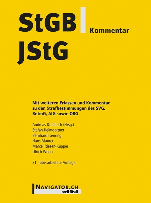 StGB/JStG Kommentar (Hardcover)