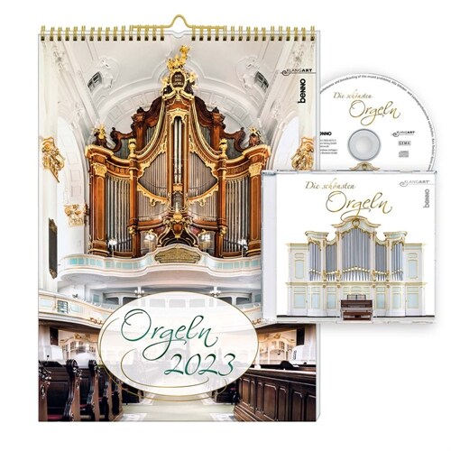 Orgeln 2023, m. 1 Audio-CD (Calendar)